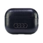 Audi Leather Big Logo Cover Black AU-APP2-GT/D3-BK Kryt AirPods Pro 2