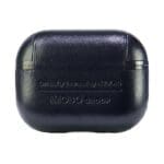 Audi Leather Big Logo Cover Black AU-APP2-GT/D3-BK Kryt AirPods Pro 2