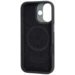 Audi R8 Genuine Leather MagSafe Black-Red Kryt iPhone 17