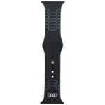 Audi Strap Geometric Pattern Silicone Watch Strap Apple Watch SE/11/10/9/8/7/6/5/4/3/Ultra 1/2/3 (44/45/46/49mm) Black