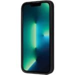 Audi Synthetic Leather MagSafe Black Hardcase AU-TPUPCMIP13PM-GT/D3-BK Kryt iPhone 13 Pro Max