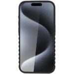 Audi Synthetic Leather MagSafe Black Hardcase AU-TPUPCMIP15P-GT/D3-BK Kryt iPhone 15 Pro