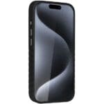 Audi Synthetic Leather MagSafe Black Hardcase AU-TPUPCMIP15PM-GT/D3-BK Kryt iPhone 15 Pro Max