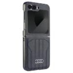 Audi Synthetic Leather MagSafe F741 Black Hardcase AU-TPUPCFlip6-Q5/D1-BK Kryt Samsung Galaxy Z Flip 6