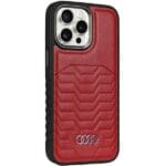 Audi Synthetic Leather MagSafe Red Hardcase AU-TPUPCMIP14P-GT/D3-RD Kryt iPhone 14 Pro
