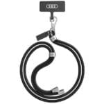 Audi Universal Lanyard for Phone 120cm 6mm Crossbody Black AU-CBL6-R8/D1-BK