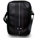 BMW Bag BMTB8COMSCAKR 8" Black Carbon Red Stripes
