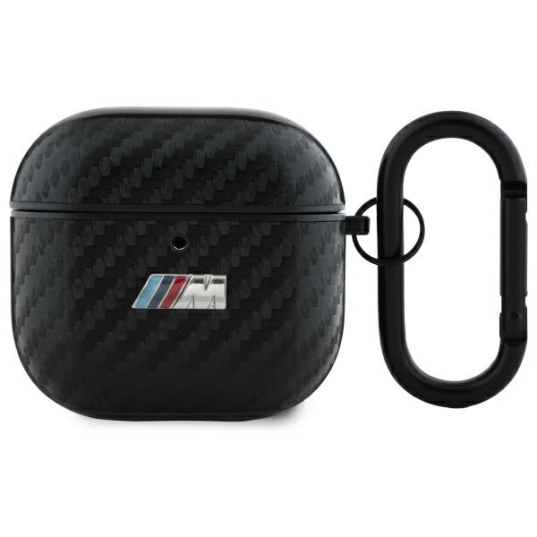 BMW BMA4CMPUCA Cover Black PU Carbon M Collection Kryt AirPods 4