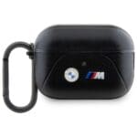 BMW BMAP222PVTK Cover Black Curved Line Kryt AirPods Pro 2