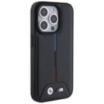 BMW BMHCP15L22PVTK Black Hardcase Quilted Tricolor Kryt iPhone 15 Pro