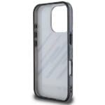 BMW BMHCP16L23HTRAG Grey Hardcase Motorsport IML Random Stripes Kryt iPhone 16 Pro