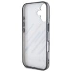 BMW BMHCP16S23HTRAG Grey Hardcase Motorsport IML Random Stripes Kryt iPhone 16