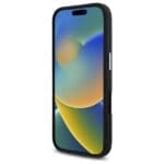BMW BMHCP16S23PMWK Black Hardcase M Smooth Full Wrapped Metal Kryt iPhone 16