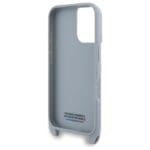 BMW BMHCP16S23PSCCG Grey Hardcase M Edition Carbon Stripe & Strap Kryt iPhone 16