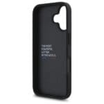 BMW BMHCP16SGSPCCK Black Hardcase M Grip Stand Smooth and Carbon Kryt iPhone 16