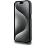 BMW BMHMP14L23PUFWK Black Signature Wrapped Metal MagSafe Kryt iPhone 14 Pro