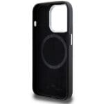 BMW BMHMP14L23PUFWK Black Signature Wrapped Metal MagSafe Kryt iPhone 14 Pro