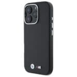 BMW BMHMP16L23PMWK Black Hardcase M Smooth Full Wrapped Metal MagSafe Kryt iPhone 16 Pro
