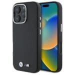 BMW BMHMP16L23PMWK Black Hardcase M Smooth Full Wrapped Metal MagSafe Kryt iPhone 16 Pro