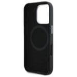 BMW BMHMP16L23PMWK Black Hardcase M Smooth Full Wrapped Metal MagSafe Kryt iPhone 16 Pro