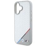 BMW BMHMP16S23PUDTS Grey Hardcase M Carbon Tricolor Line MagSafe Kryt iPhone 16