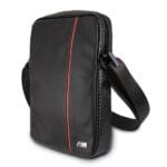 BMW BMTB8CAPRBK Tablet Bag 8" Black Carbon Red Stripe