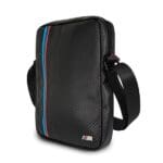 BMW BMTB8MCPBK Tablet Bag 8" Black Carbon Tricolor Stripe