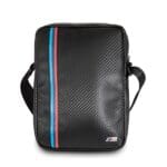 BMW BMTB8MCPBK Tablet Bag 8" Black Carbon Tricolor Stripe