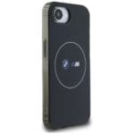 BMW IML Metal White Circle MagSafe Black Kryt iPhone 16e