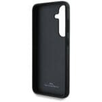 BMW Leather Big Wordmark Black Kryt Samsung Galaxy S25 Plus