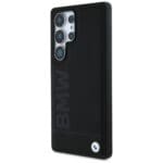 BMW Leather Big Wordmark Black Kryt Samsung Galaxy S25 Ultra