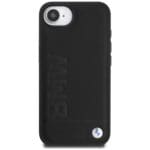 BMW Leather Hot Stamp do Black Kryt iPhone 16e