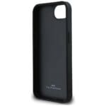 BMW Leather Hot Stamp do Black Kryt iPhone 16e