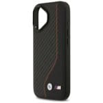 BMW M Carbon Line & Logo MagSafe Red Kryt iPhone 17