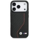 BMW M Carbon Line & Logo MagSafe Red Kryt iPhone 17 Pro