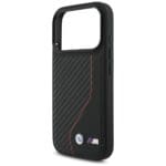 BMW M Carbon Line & Logo MagSafe Red Kryt iPhone 17 Pro