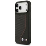 BMW M Carbon Line & Logo MagSafe Red Kryt iPhone 17 Pro Max