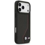 BMW M Carbon Line & Logo MagSafe Red Kryt iPhone 17 Pro Max
