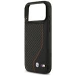 BMW M Carbon Line & Logo MagSafe Red Kryt iPhone 17 Pro Max