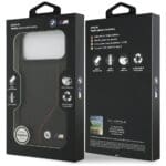 BMW M Carbon Line & Logo MagSafe Red Kryt iPhone 17 Pro Max