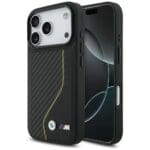 BMW M Carbon Line & Logo MagSafe Yellow Kryt iPhone 17 Pro