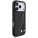 BMW M Carbon Line & Logo MagSafe Yellow Kryt iPhone 17 Pro