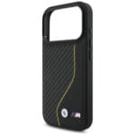 BMW M Carbon Line & Logo MagSafe Yellow Kryt iPhone 17 Pro