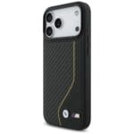 BMW M Carbon Line & Logo MagSafe Yellow Kryt iPhone 17 Pro Max