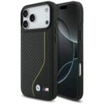 BMW M Carbon Line & Logo MagSafe Yellow Kryt iPhone 17 Pro Max