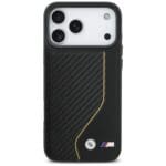 BMW M Carbon Line & Logo MagSafe Yellow Kryt iPhone 17 Pro Max
