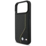 BMW M Carbon Line & Logo MagSafe Yellow Kryt iPhone 17 Pro Max