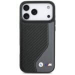 BMW M Carbon Logo MagSafe Anthracite Kryt iPhone 17 Pro Max