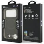 BMW M FW Metal Logo MagSafe Black Kryt iPhone 17 Pro