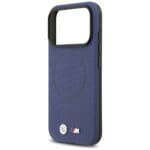 BMW M FW Metal Logo MagSafe Navy Blue Kryt iPhone 17 Pro Max